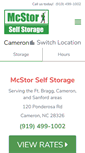 Mobile Screenshot of mcstorselfstorage.com
